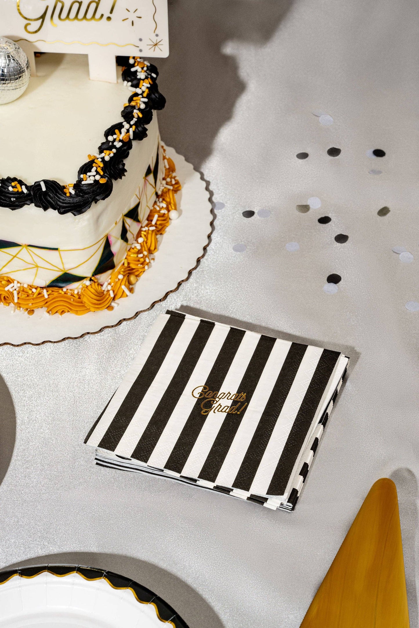 Emergency Confetti - Congrats Grad Cocktail Napkins