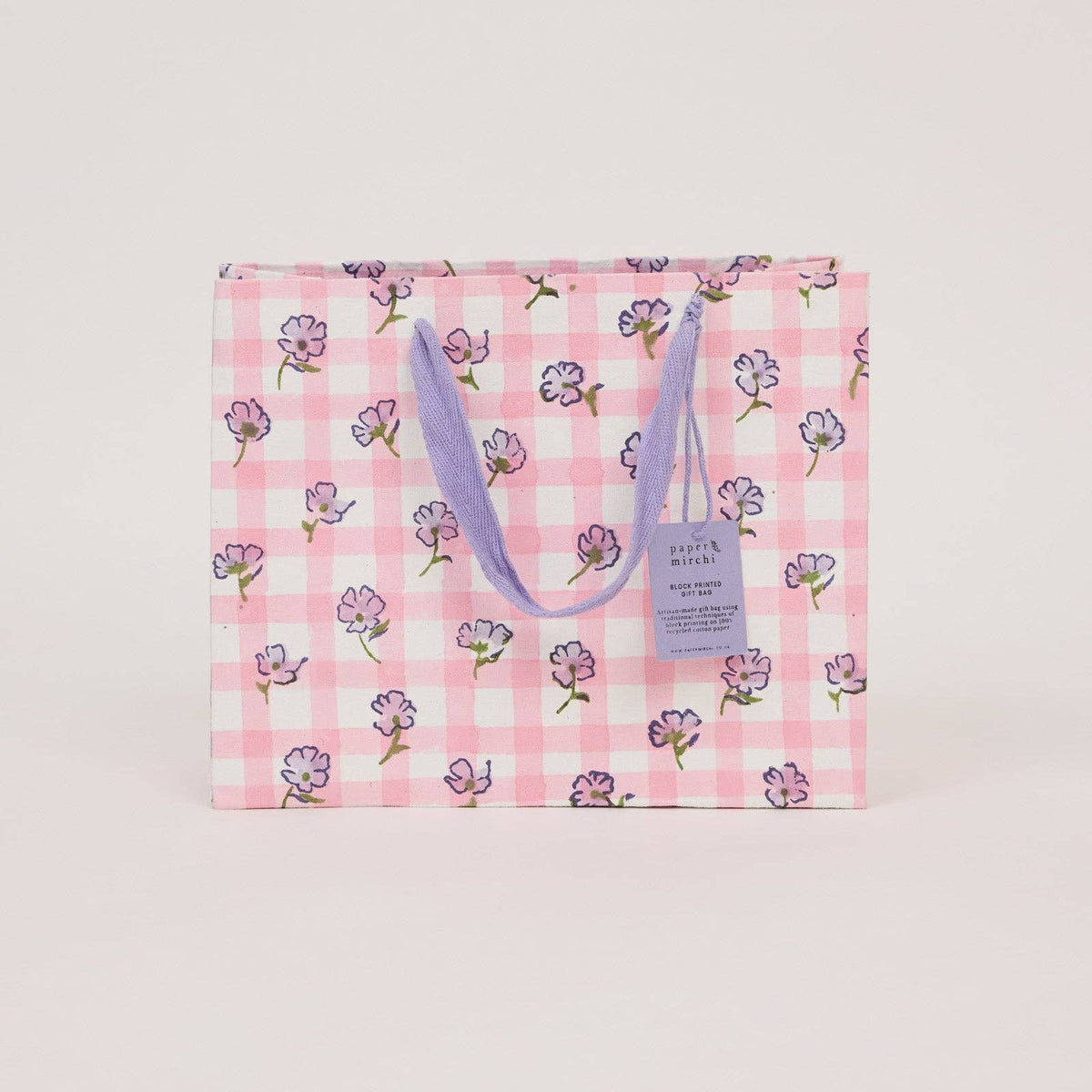Violet Meringue Gift Bags - Medium