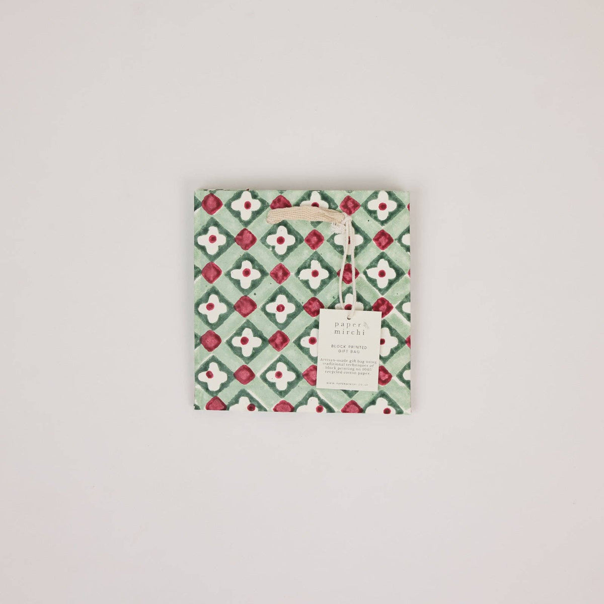 Traditional Christmas Gift Bags - Small