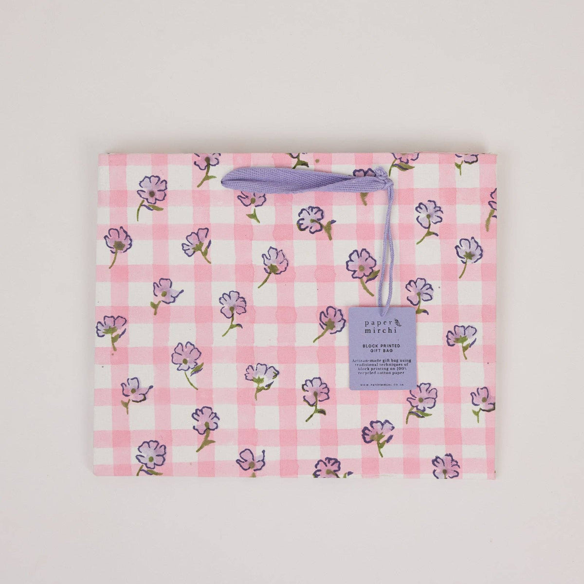 Violet Meringue Gift Bags - Medium