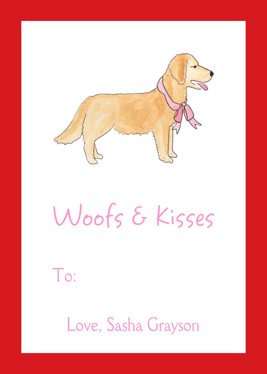 Furry Friends Valentine Card