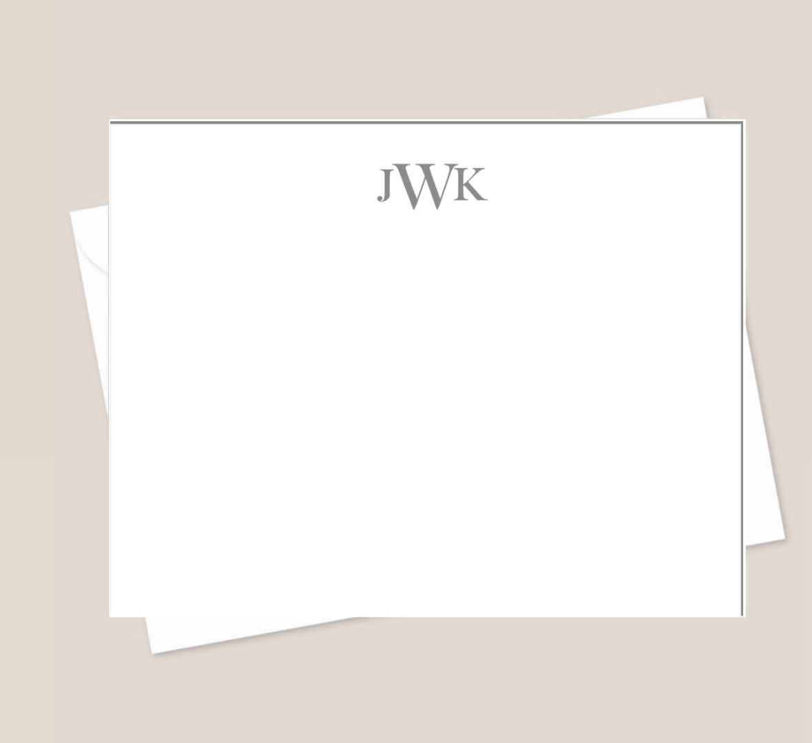 jWk initial Stationery