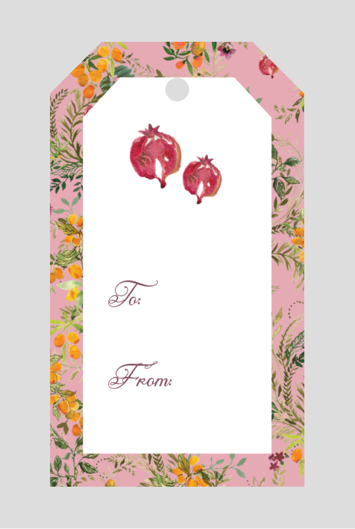 Citrus Noel Gift Tags