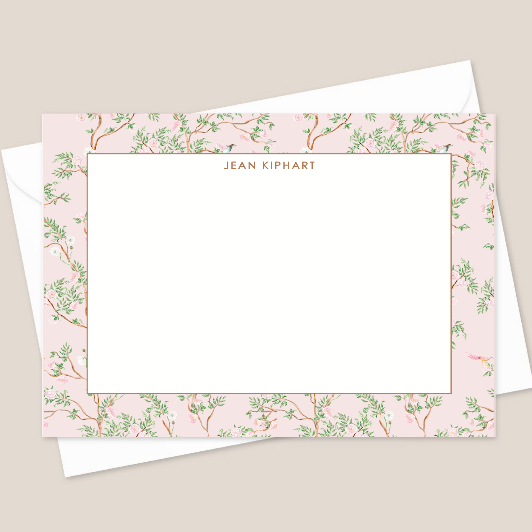 flower stationery
