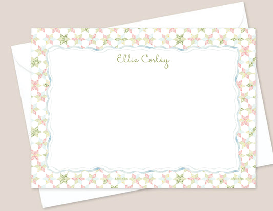 Quilted Stationery