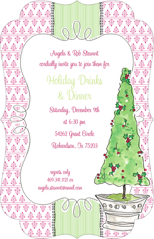 Topiary Invitation