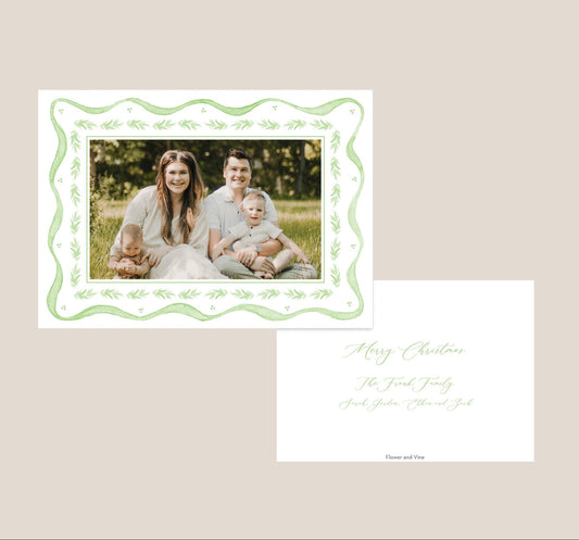 Winter Whimsy Frame Christmas Card