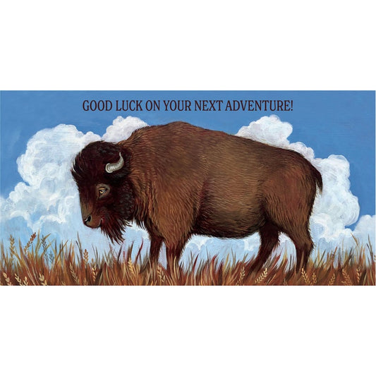 Adventure Buffalo Card