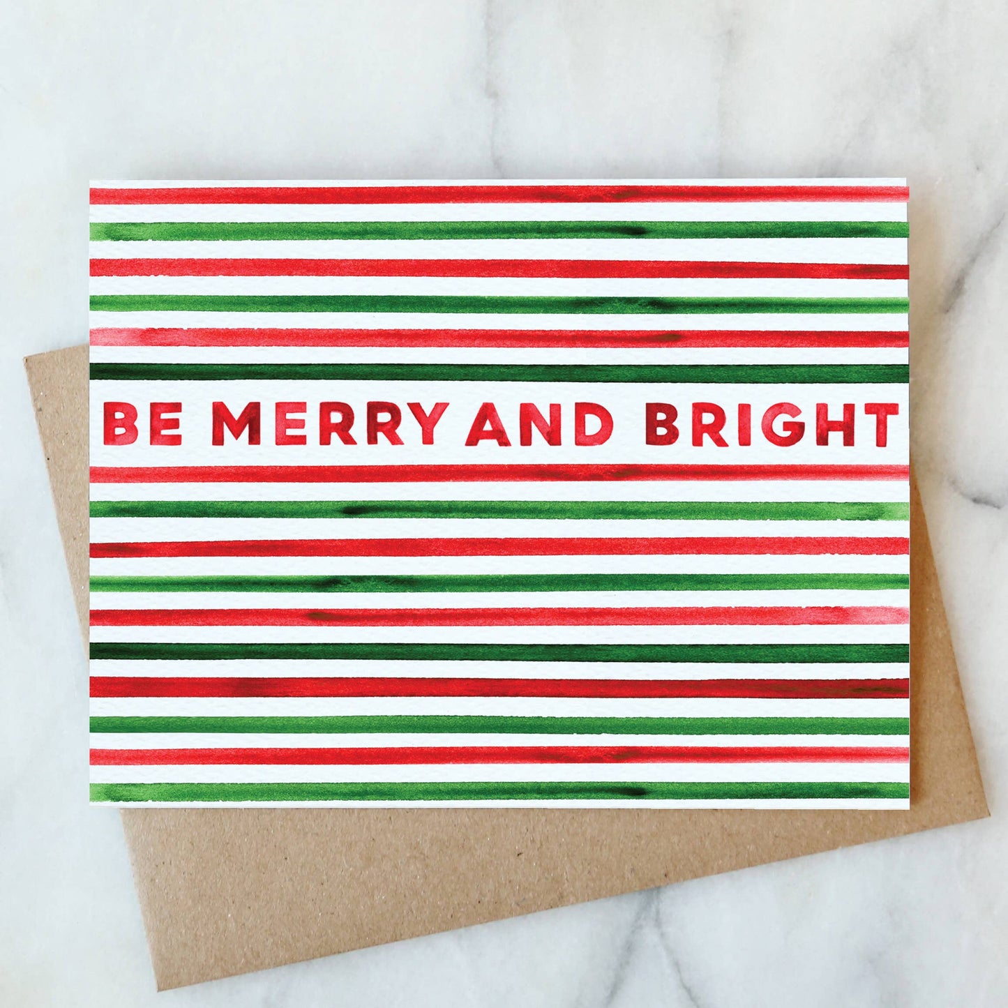 Be Merry and Bright Greetings Card