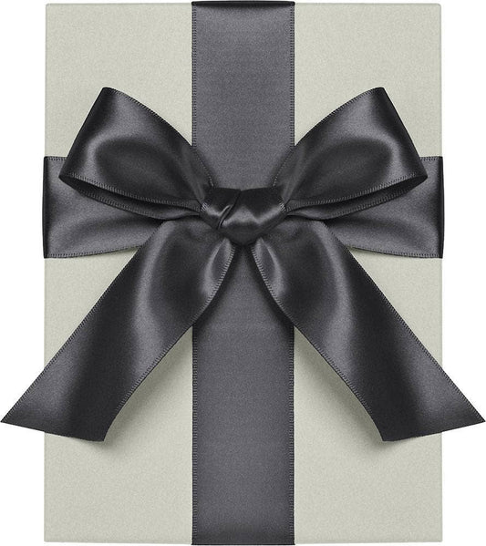 Black Satin Ribbon: 1 1/2 inch