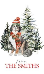 Bernese Mountain Dog Gift Tags