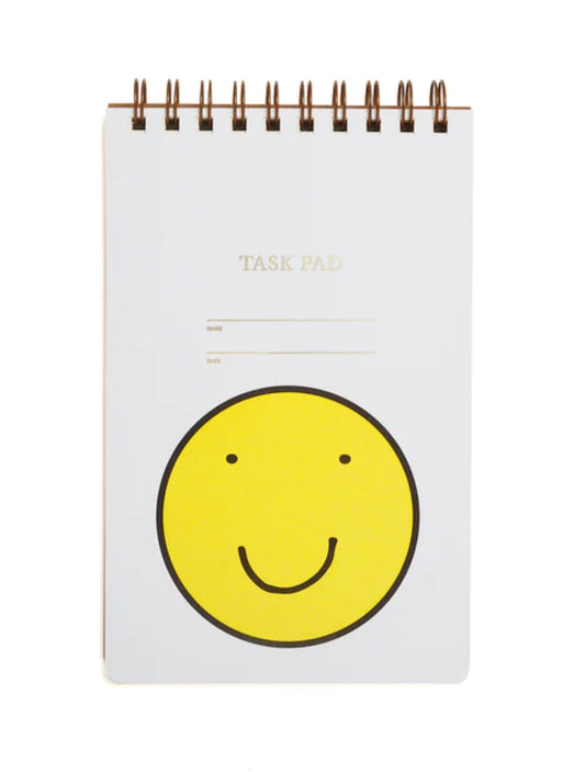 Smiley face Task Pad