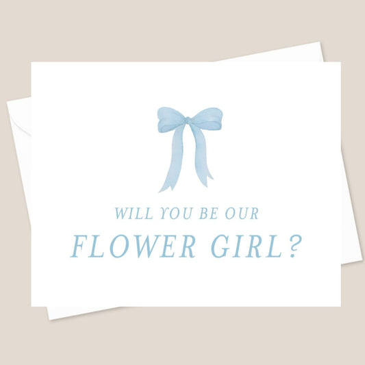 Will you be our flower girl?
