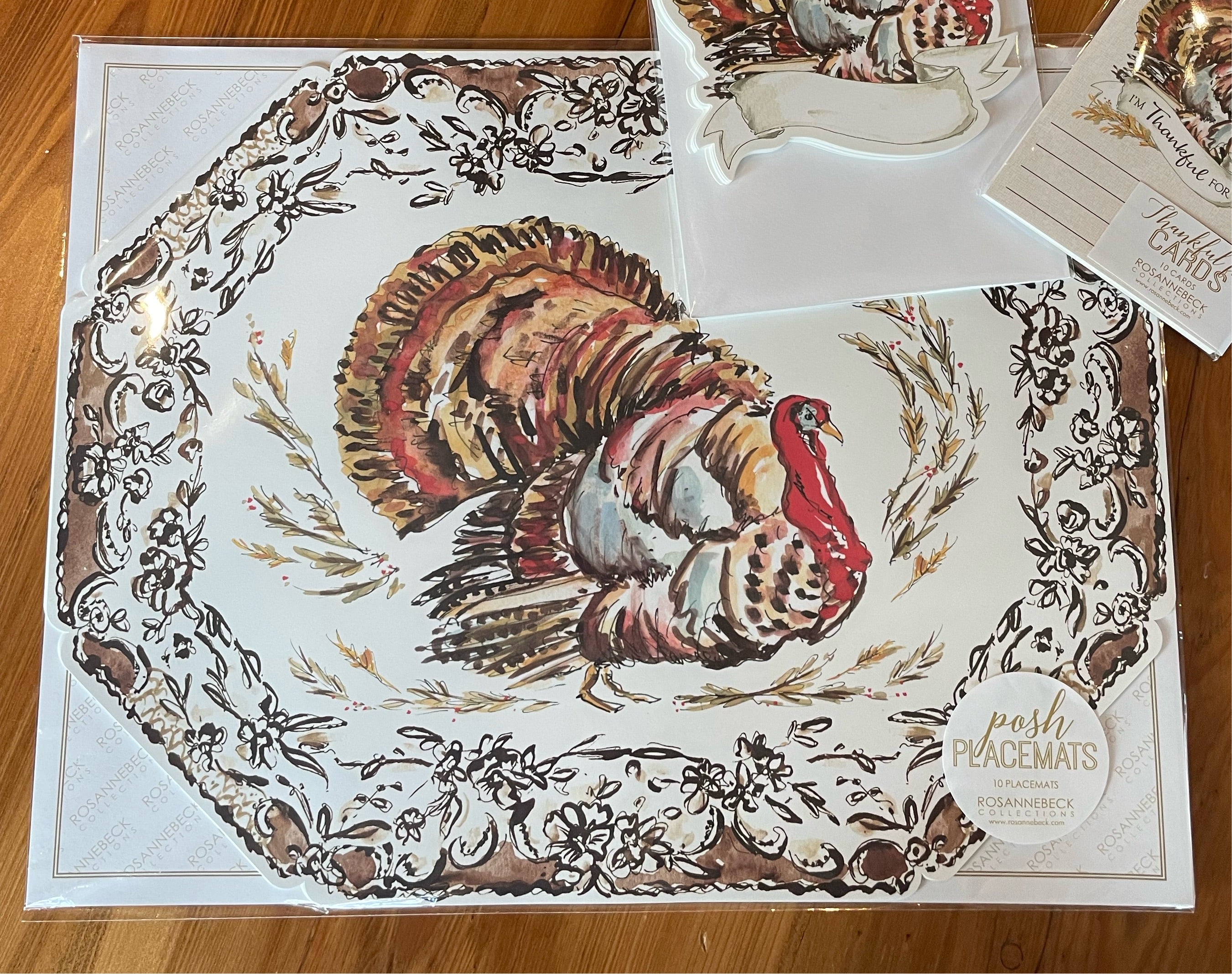 Thanksgiving placemats